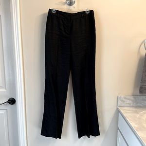 Anne Klein black linen pants. Size 2